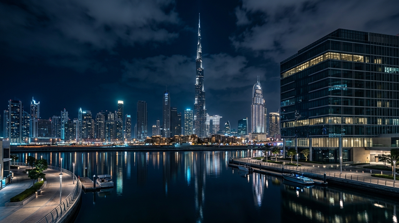 EchoVision Dubai Contact Studio World Artwork