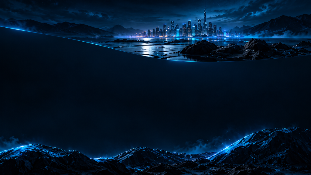 Cinematic Night Landscape
